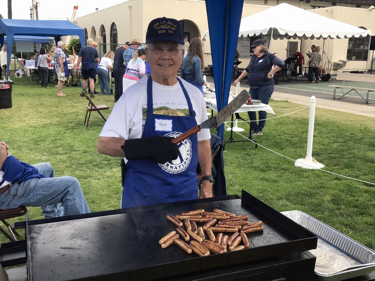 The Kiwanis Club of La Jolla pancake breakfast will include all-you-can-eat pancakes and sausages.