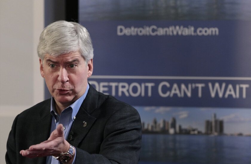 Michigan Gov. Rick Snyder announced he will appoint an emergency financial manager for the city of Detroit during a town hall meeting at Wayne State University. The city has 10 days to appeal Snyder's decision.