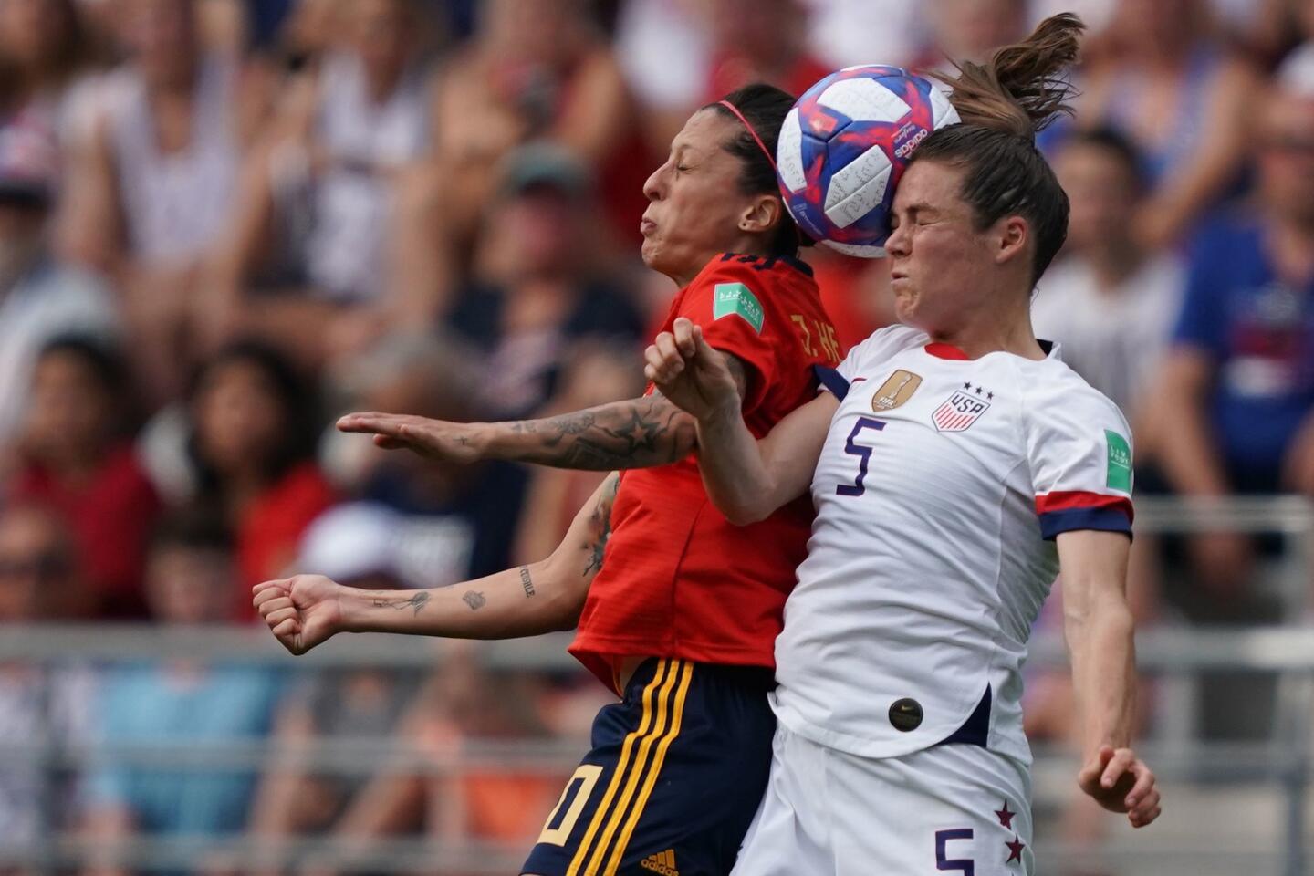 Women's World Cup: U.S. 2, Spain 1