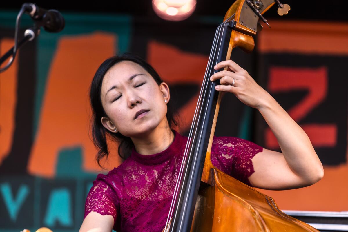 Award-winning bassist Linda May Han