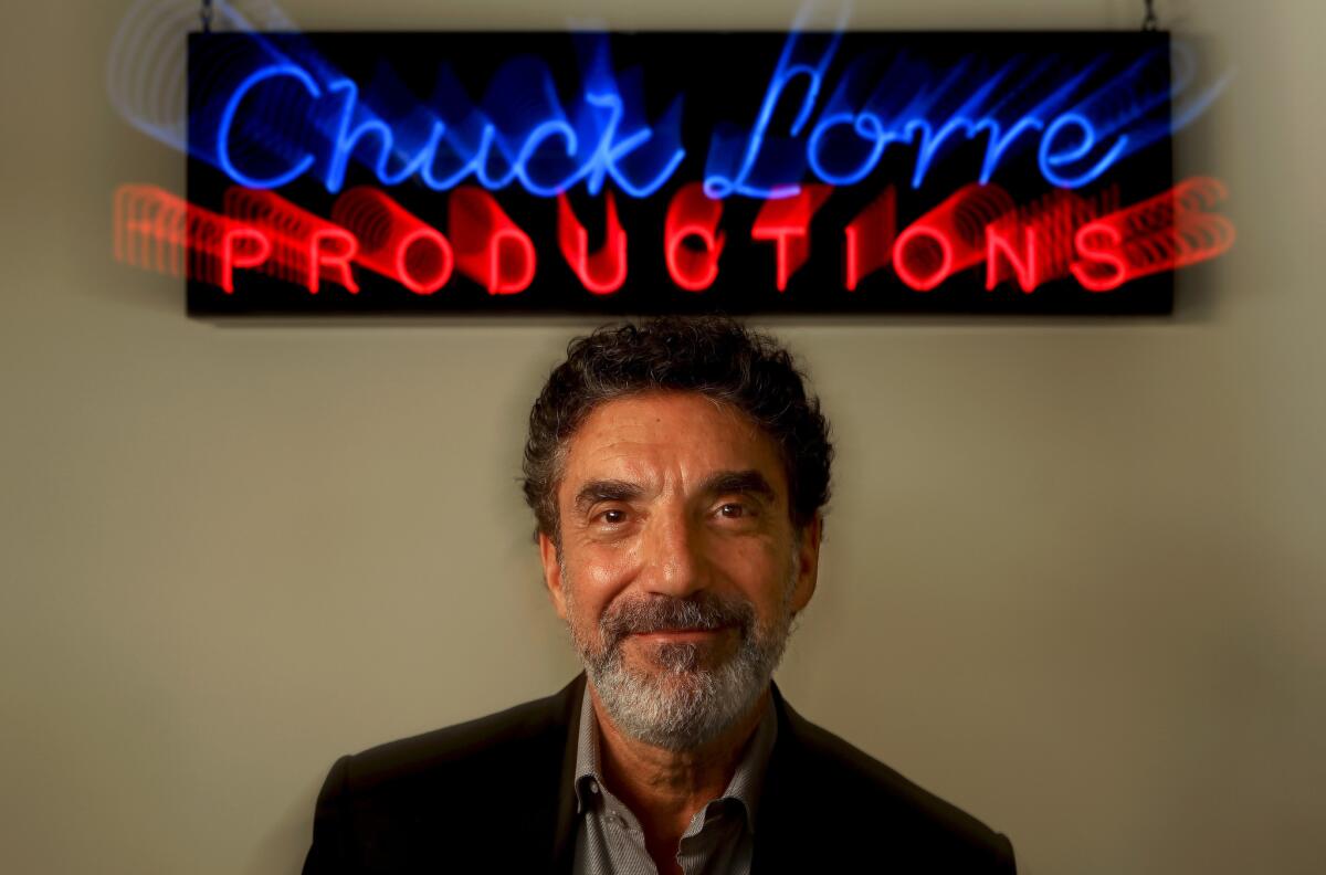 "The idea of being able to make up a story and make characters and relationships, and then see it become real, early on that was amazing to me, that that could actually happen," said TV show maker Chuck Lorre.