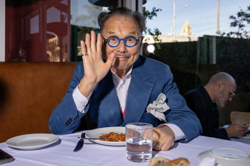 Mr. Chow at E. Baldi Ristorante in Beverly Hills, during a food crawl on Friday, December 15, 2023.