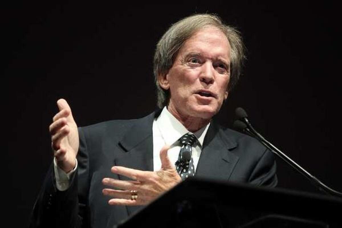 Pimco co-founder Bill Gross speaks at an event.