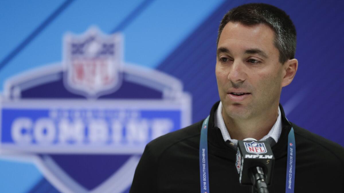 General manager Tom Telesco and the Chargers have seven picks in the upcoming NFL draft, starting with the 17th overall selection.