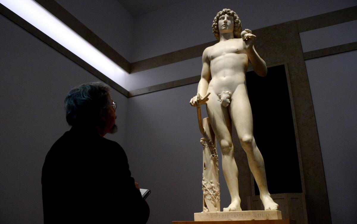 In 2002, Tullio Lombardo's sculpture of Adam at the Metropolitan Museum of Art shattered when its pedestal collapsed. Now the statue is back on view after a meticulous 12-year restoration.