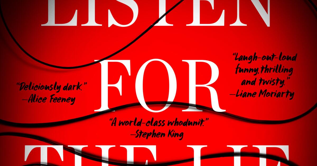 Bestselling mystery novel 'Listen for the Lie' is coming to TV