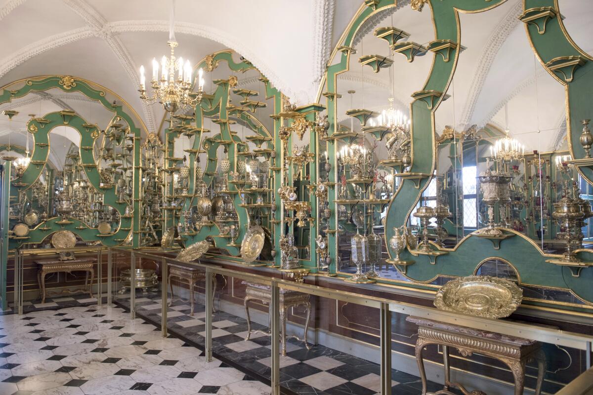 Part of the collection at Dresden's Green Vault