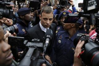 FILE - Oscar Pistorius leaves the High Court in Pretoria, South Africa, Tuesday June 14, 2016.