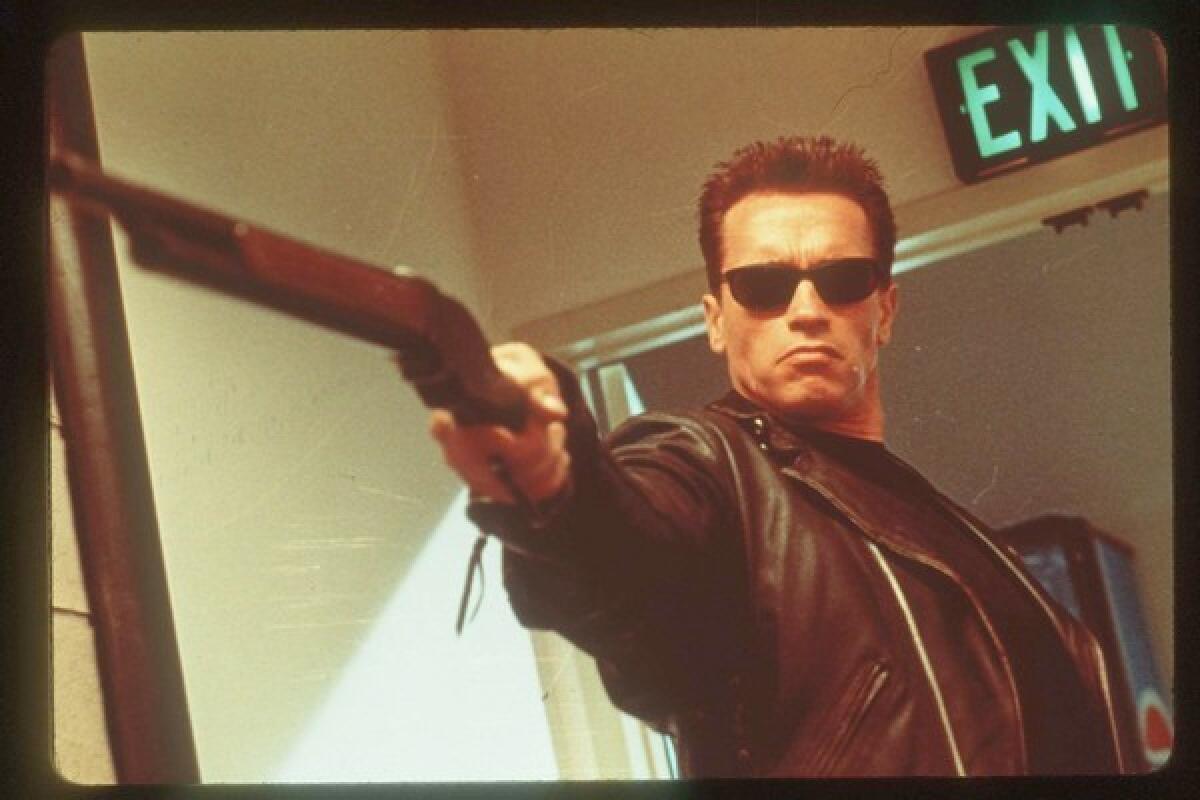  Arnold Schwarzenegger in "The Terminator" (1984.) 