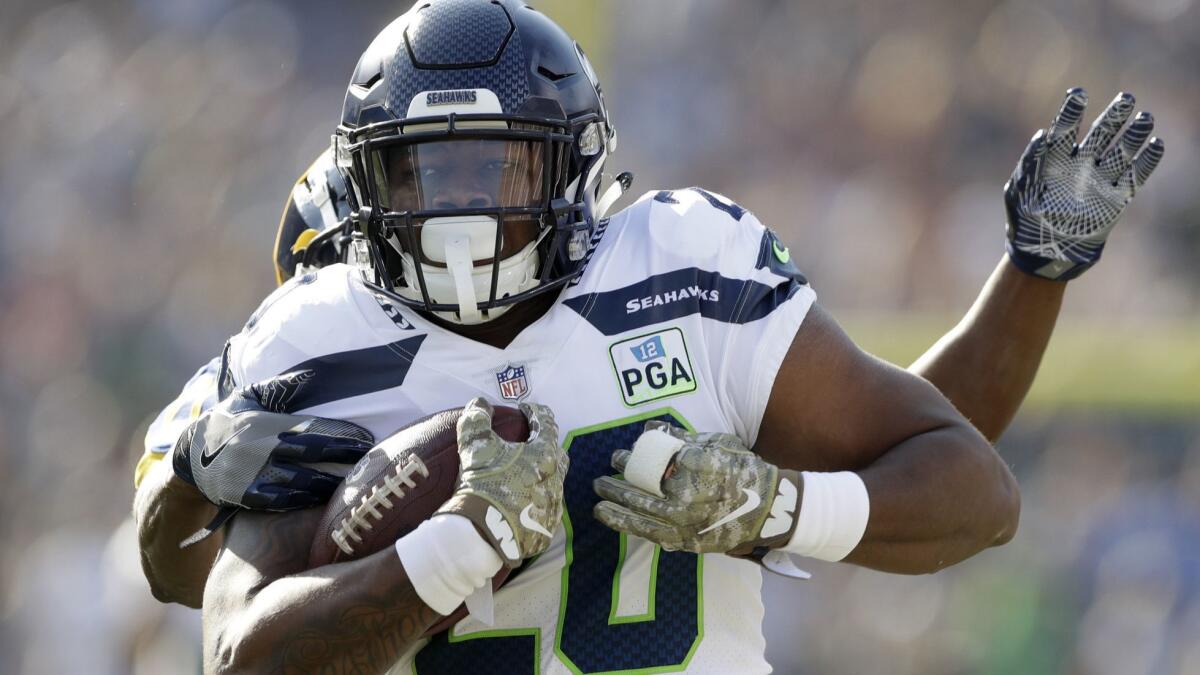 Eagles fall to Seattle as Seahawks' Penny runs for 129 yards