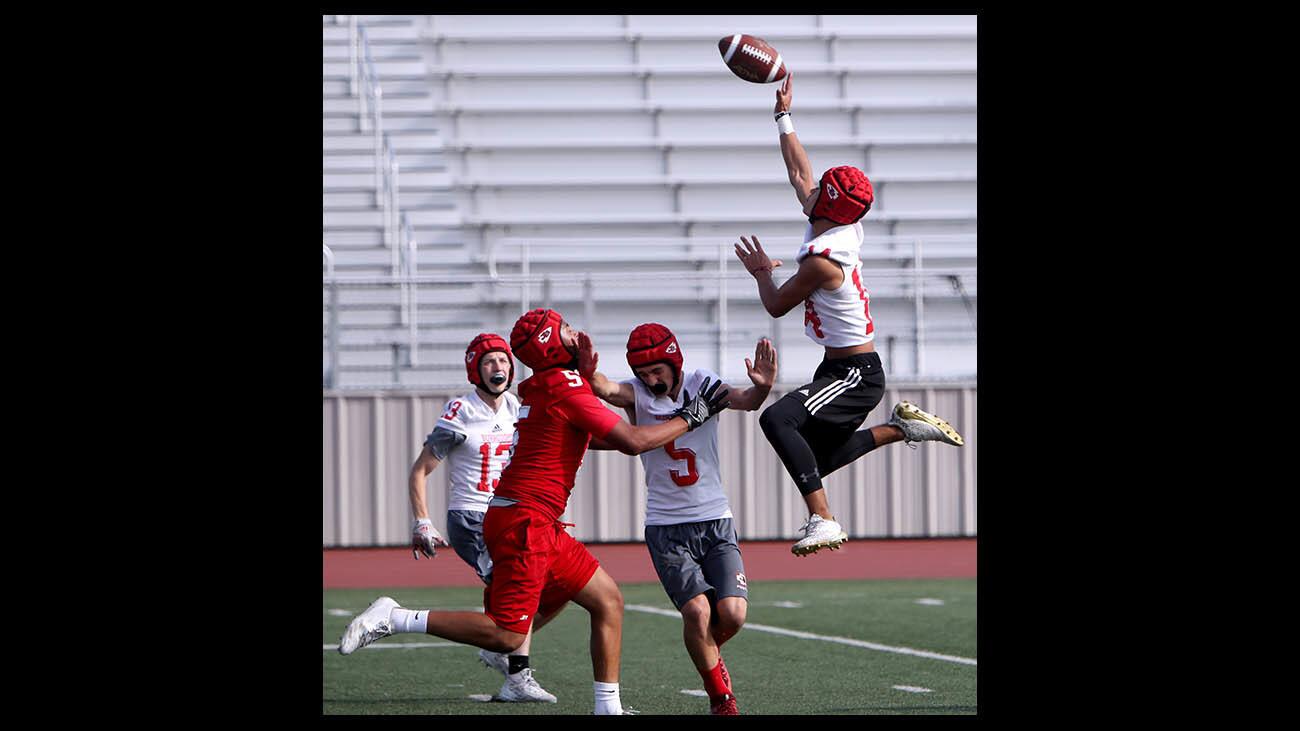 Photo Gallery: Burroughs High football team holds inter-squad game