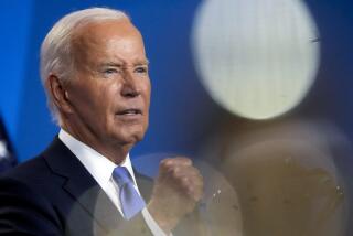 ARCHIVO - El presidente Joe Biden habla en una conferencia de prensa en el último día de la cumbre de la OTAN en Washington, el 11 de julio de 2024. (AP Foto/Jacquelyn Martin, Archivo)