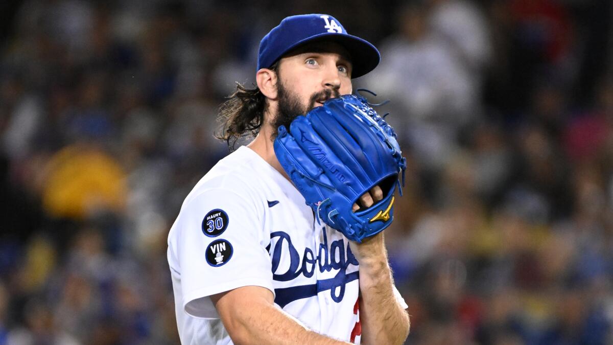 Tony Gonsolin injury: Dodgers starter taking 'slow process' after