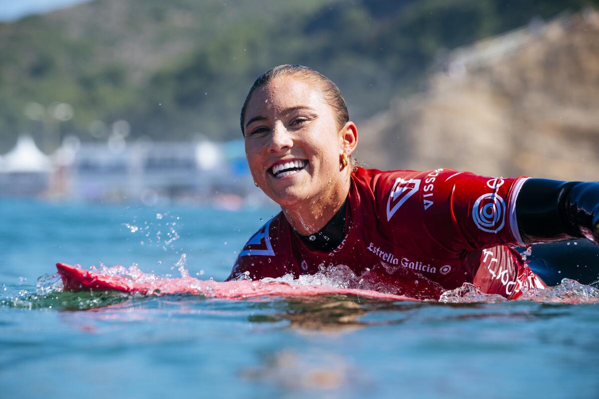 Alyssa Spencer of Encinitas Wins Super Girl Surf Pro Championship in  Oceanside - Times of San Diego
