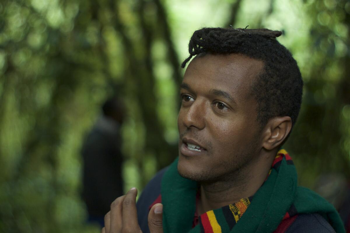 Yared Zeleke, director of "Lamb." Read more from this filmmaker here. (Ricardo DeAratanha / Los Angeles Times)