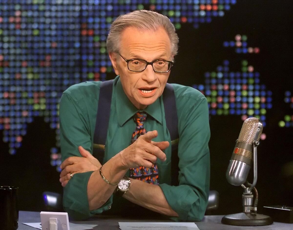 Larry King is set to host the forthcoming podcast "The Millionth Question."
