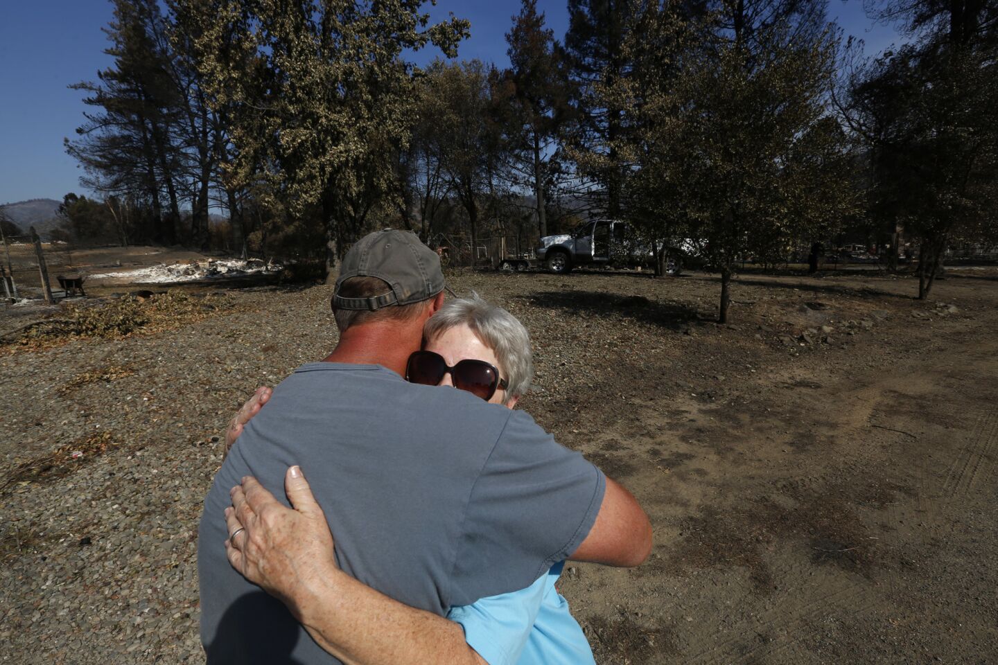 Residents return to Redwood Valley
