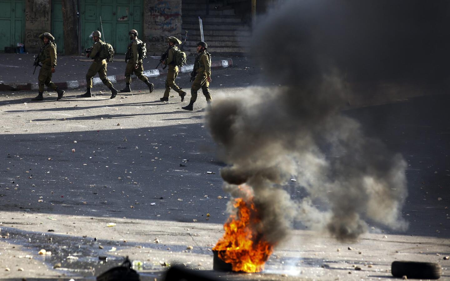 Clashes in Hebron