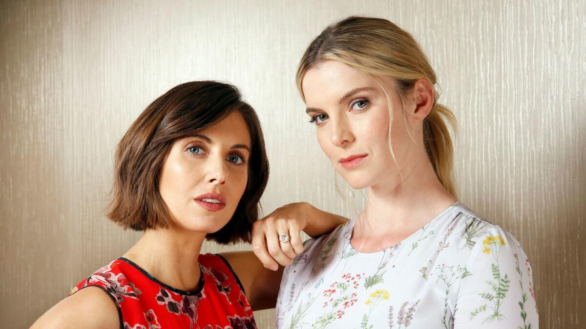Alison Brie and Betty Gilpin star in the upcoming Netflix comedy series "GLOW."