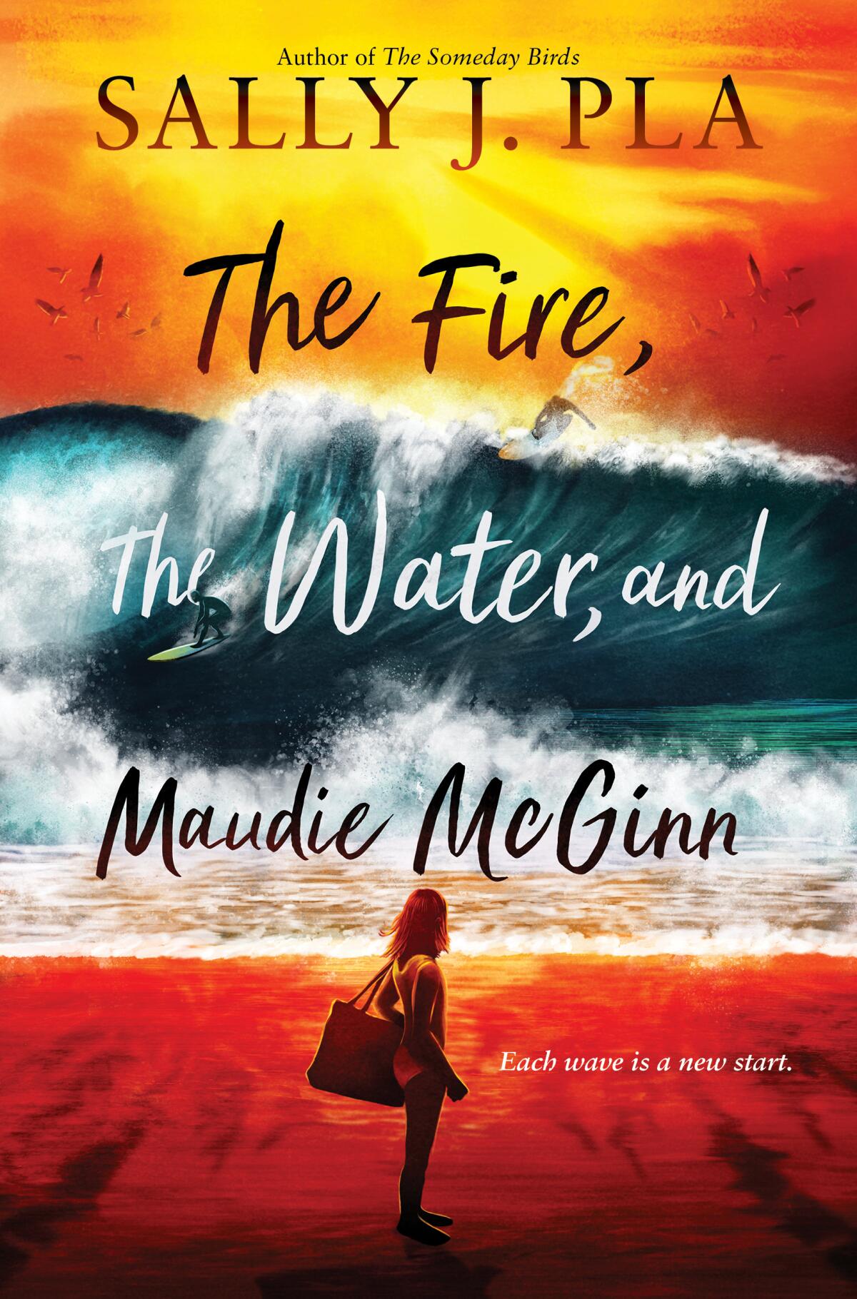 The cover of “The Fire, The Water, and Maudie McGinn”