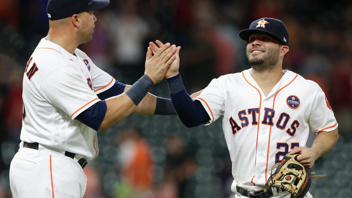 Jose Altuve's Astros teammates, coaches share stories about him