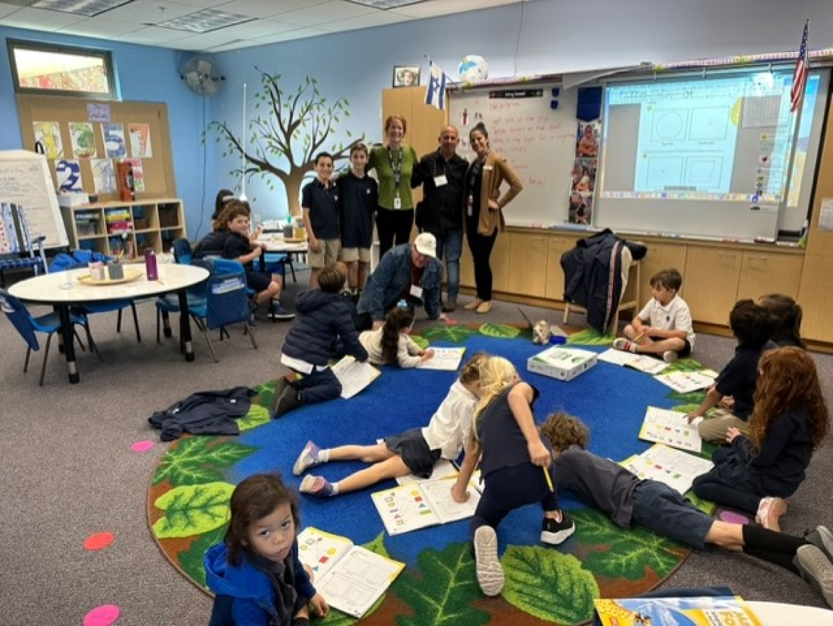 Allie Hauser, Candice Manor, K teacher and GMLS student guides.