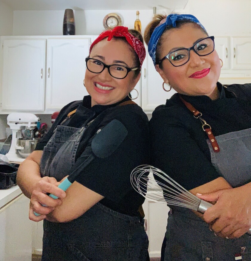 Silvia Navas y Elba Argueta son originarias de Armenia, El Salvador.