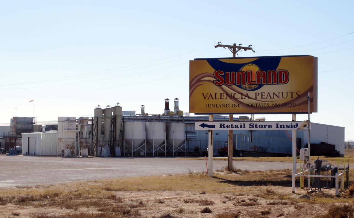 Sunland Inc., a peanut butter and nut processing plant in New Mexico, has been shuttered since late September due to a salmonella outbreak that sickened dozens.