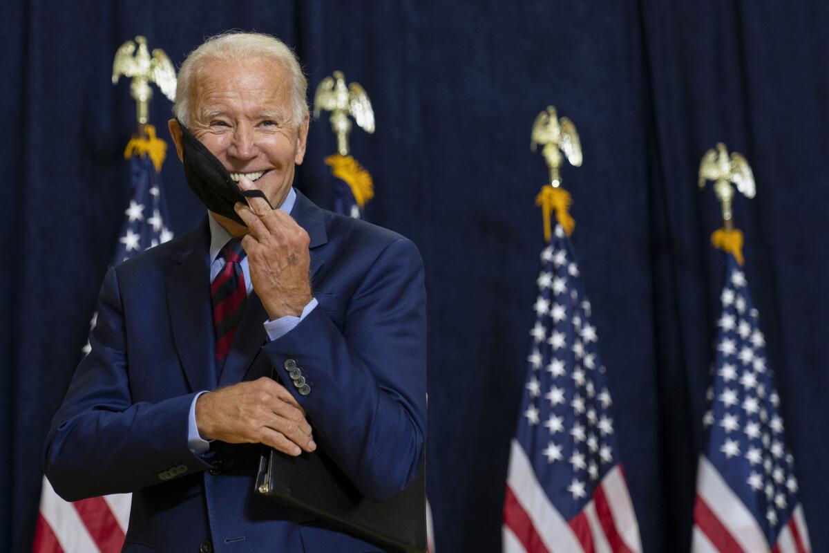 Joe Biden clinches Democratic presidential nomination - Los Angeles Times