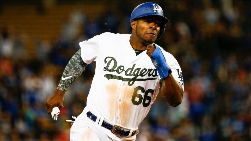 Los Angeles Dodgers outfielder Yasiel Puig has sold a villa-style home in Sherman Oaks for $1.98 million.