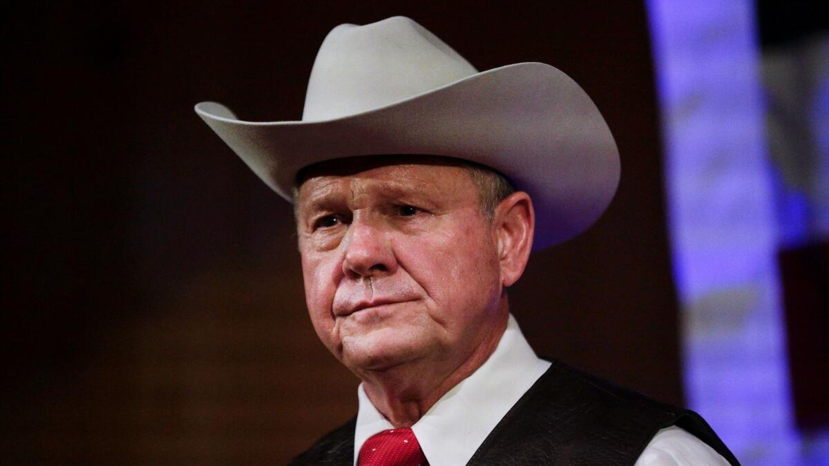According to a Washington Post article, an Alabama woman said Moore had sexual contact with her when she was 14.