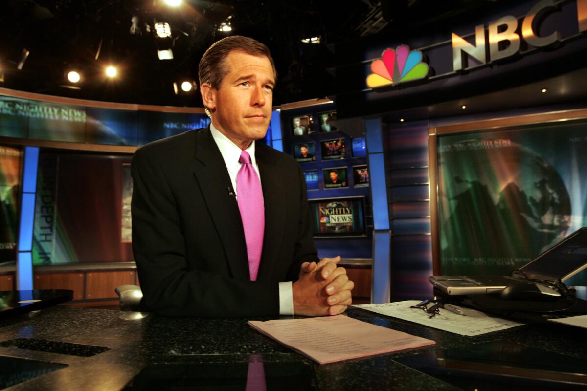 Brian Williams' reassignment to MSNBC is getting a negative reaction on social media.