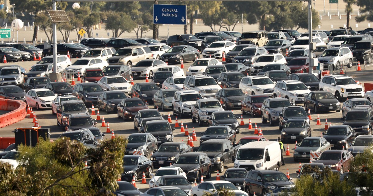 Dodger Stadium vaccination site closed amid protests