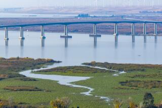 Oakley, CA - December 05: The Antioch Bridge over the San Joaquin River in the California Delta on Tuesday, Dec. 5, 2023 in Oakley, CA. (Brian van der Brug / Los Angeles Times)