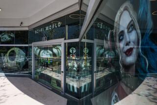 Santa Monica, CA, Tuesday, May 21, 2024 - Exterior views of the Sci Fi World Museum. (Robert Gauthier/Los Angeles Times)