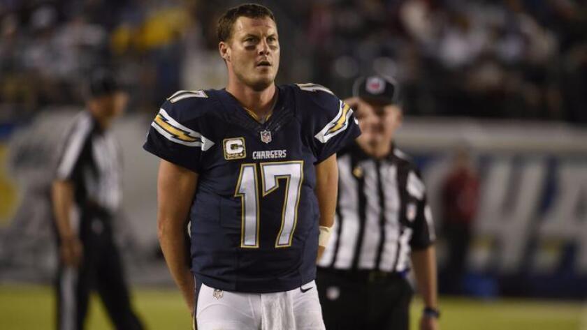 Philip Rivers of the San Diego Chargers (AP Photo)