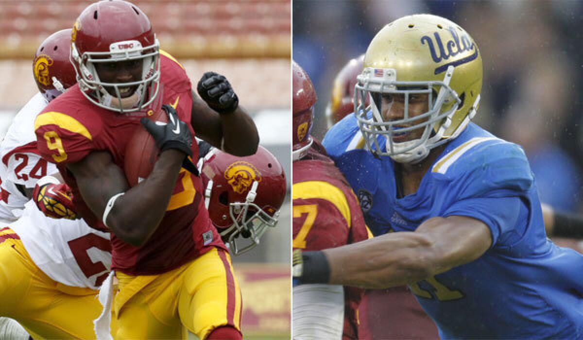USC receiver Marqise Lee and UCLA linebacker Anthony Barr were named to Phil Steele's preseason All-Amercan first team.