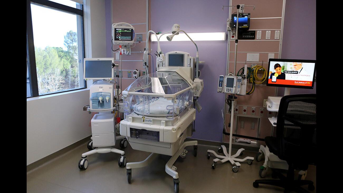 Photo Gallery: USC Verdugo Hills Hospital shows off new NICU rooms