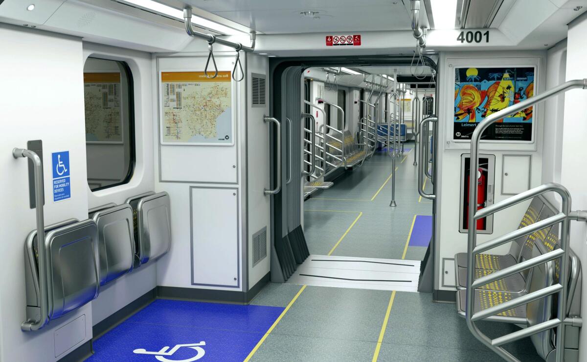 New HR4000 subway cars.