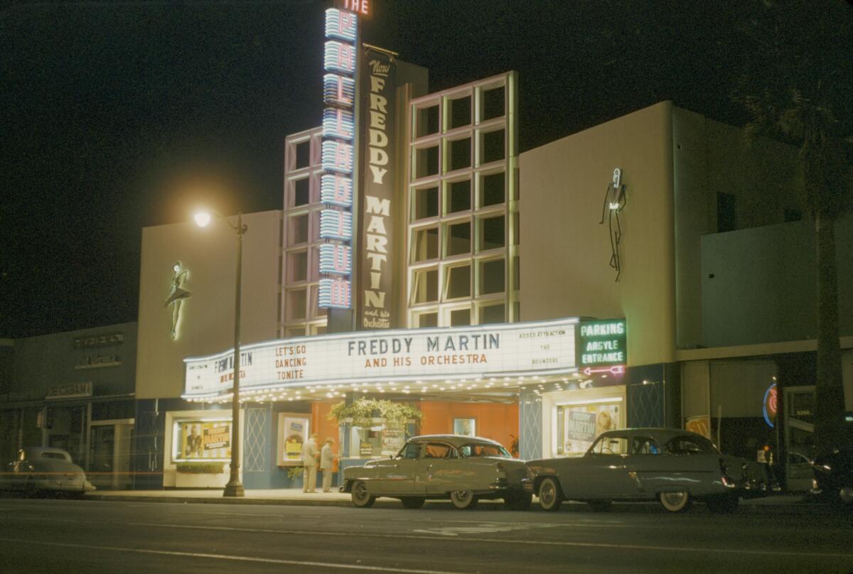 The Hollywood Palladium around 1950. (Harvey Meston / Getty Images)