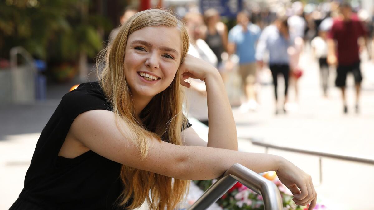 Elsie Fisher was one of several young actors who carried much of the weight of their films this season. Her tips for directors who work with teens: "Treat teenagers like people. You don't have to pander to them."