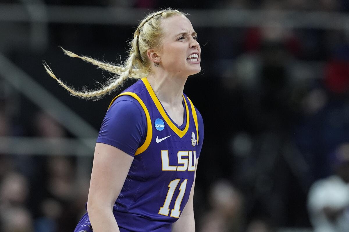 LSU's Hailey Van Lith enters transfer portal for 2nd straight year - The San Diego Union-Tribune