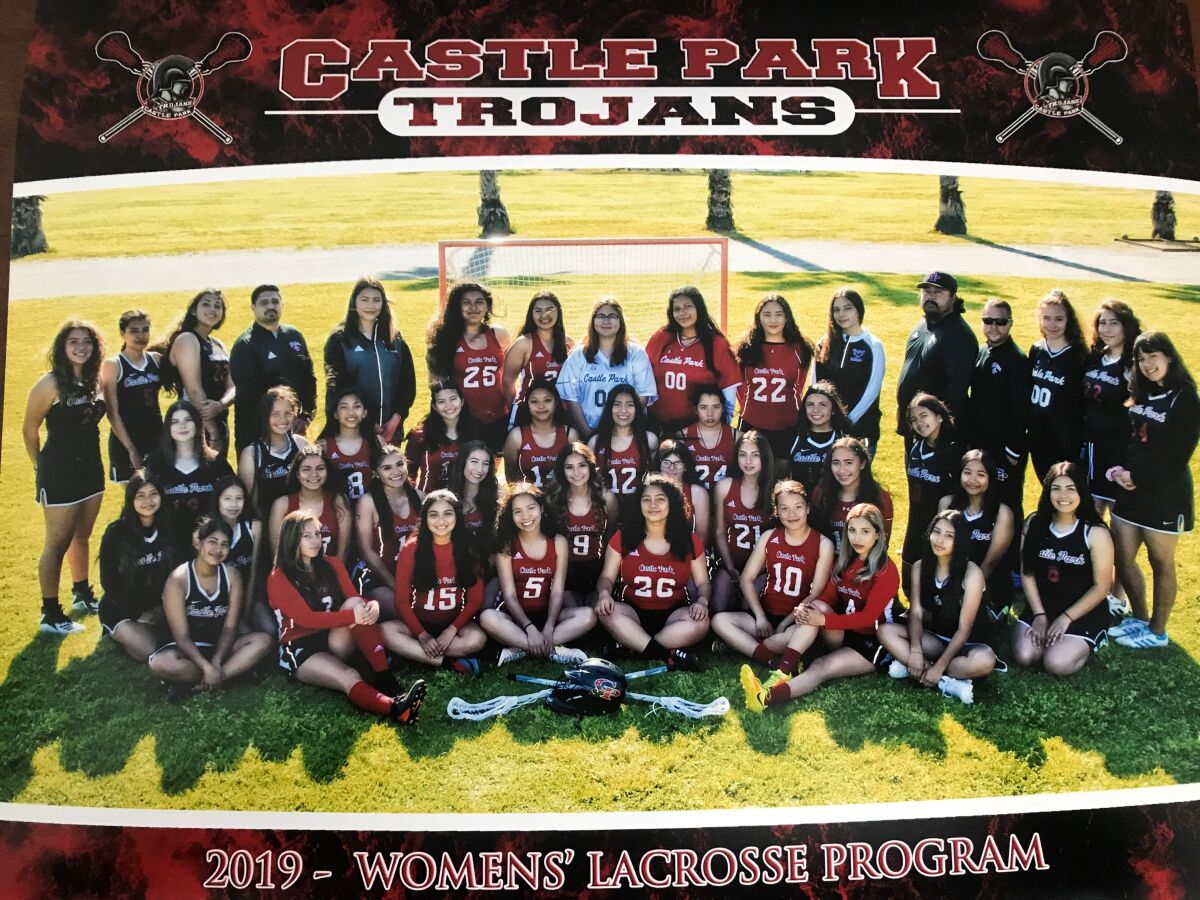 The Castle Park girls team posted a winning record in 2019. In the first year of the program in 2014, the team didn’t win a game. The team also didn’t win a game in 2015 or 2016.