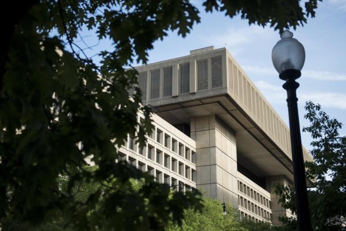 The inspector general said the FBI, whose headquarters is seen above, would not have known the real identities of the people who left the U.S.