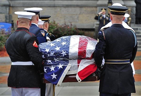 Honor guard for Kennedy