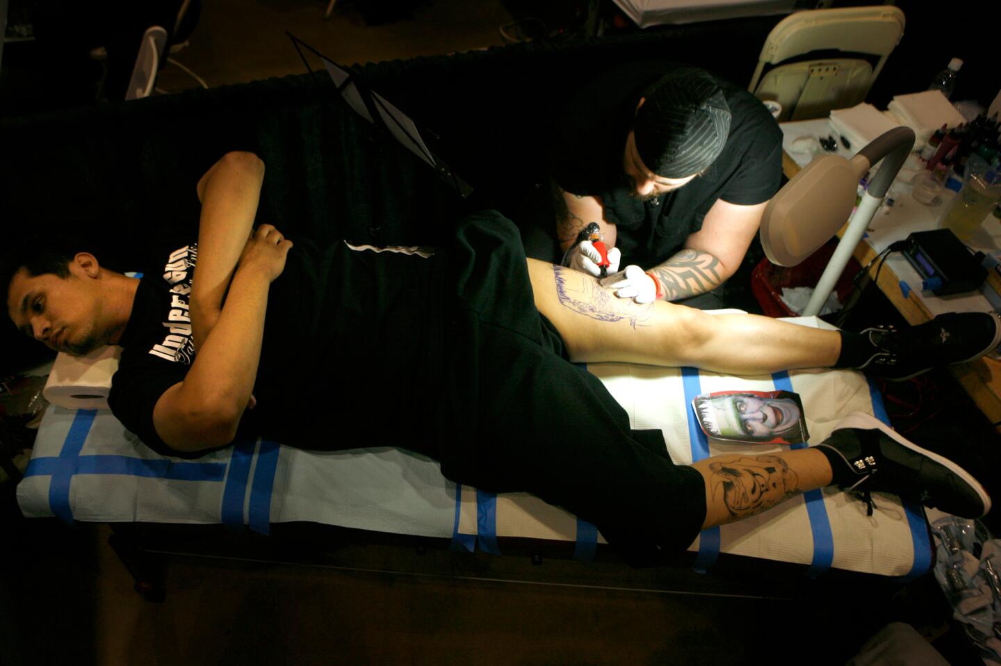 Live tattooing