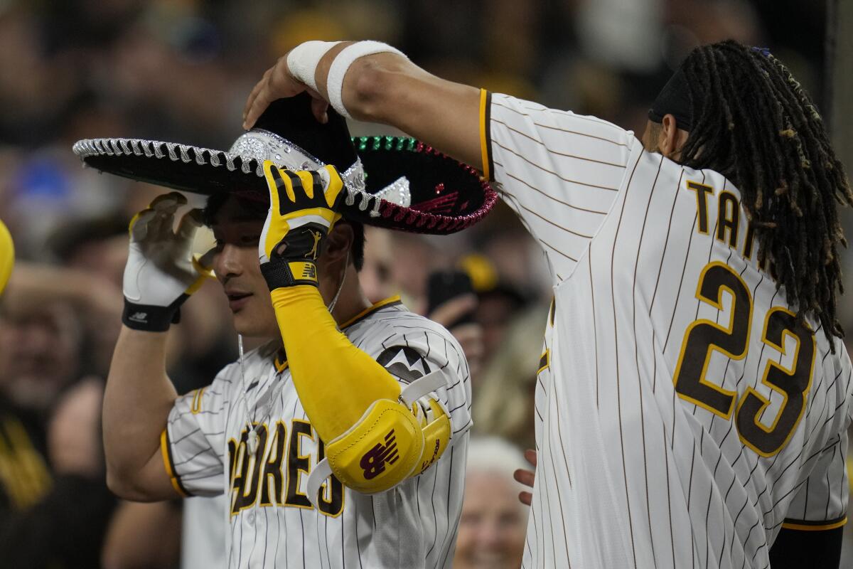 San Diego Padres' Fernando Tatis Jr. homers in Dominican Republic