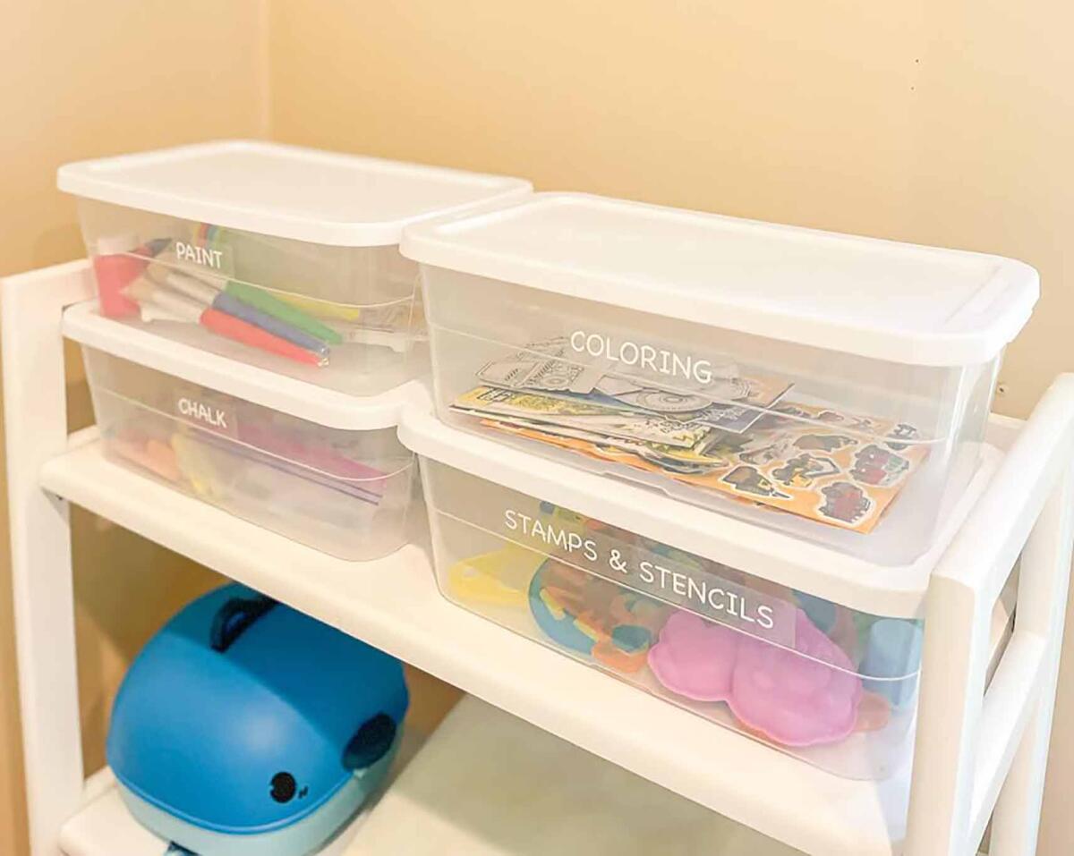 Back to School Home Organization | Tips for Homework Stations ...