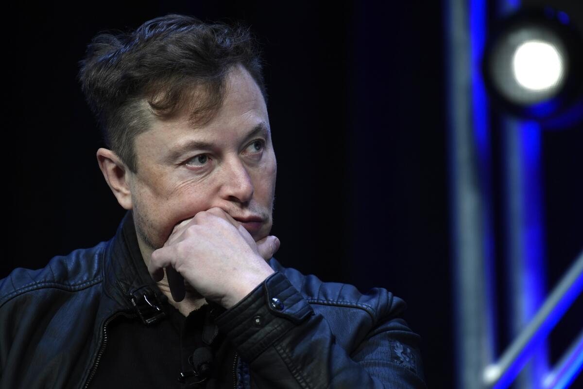 ARCHIVO- El director general de Tesla y SpaceX, Elon Musk,