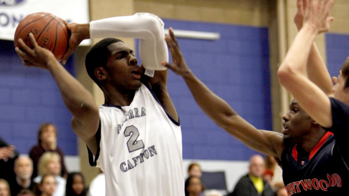 Cody Riley, a 6-9 sophomore, and Sierra Canyon are unbeaten through seven games this season.